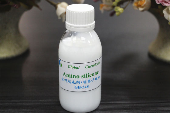Polydimethylsiloxane Emulsión Aceite de fluff de amino silicona GB -348