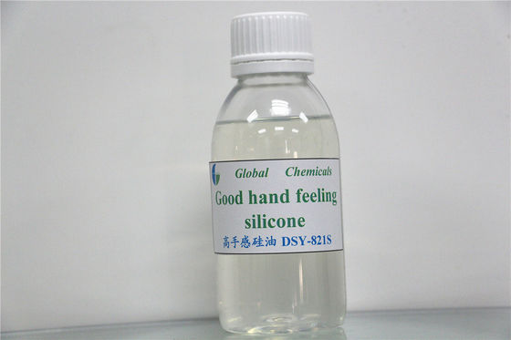 Aceite de silicio de buena calidad para la mano amarillo pálido o transparente suavizantes de silicona líquidos para textiles