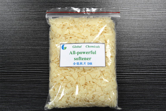 Casa de tintura Suave suavizante catiónico Cristales, suavizantes textiles Tipo de agua caliente
