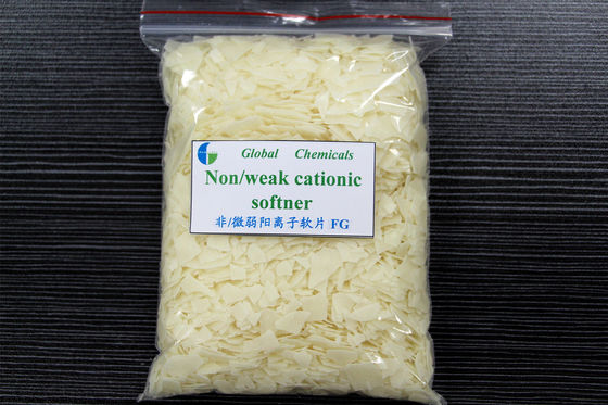 Flakes de ablandadores de tejidos débiles, auxiliares químicos textiles Surfactantes