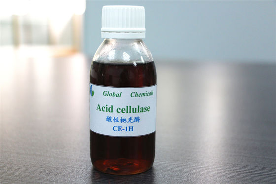 Enzimas industriales de lavado de la celulosa con ácido líquido para el biopolishing textil
