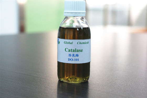 Peróxido de hidrógeno agente eliminador enzimas catalase para textiles Peróxido asesino