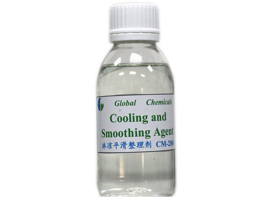 Aceite de silicona orgánica amino catiónica débil Agente de acabado frío / liso CM - 280