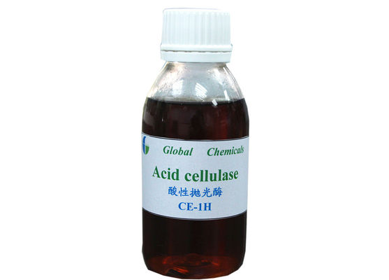Tratamiento de biopolishing de tejidos con la enzima de celulosa ácida CE - 1H para tejidos de denim