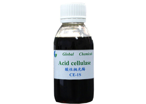 Enzimas de biopolishing ácido CE - 1S especialmente para el lavado de piedra de tejidos de denim