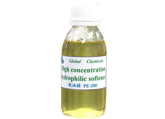 Productos químicos y auxiliares para textiles Aceite de silicona Hidrosoftener hidrofílico para tinturas textiles
