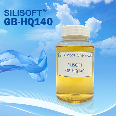 Suavizador hidrofílico bajo del silicón que amarillea para la tela de algodón SILISOFT GB-HQ140