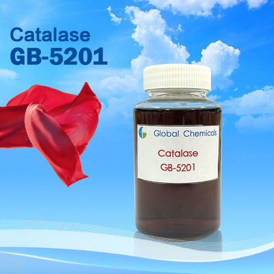 Eficacia alta pH amplio y catalasa ancha GB-5201 de la materia textil de la gama de temperaturas