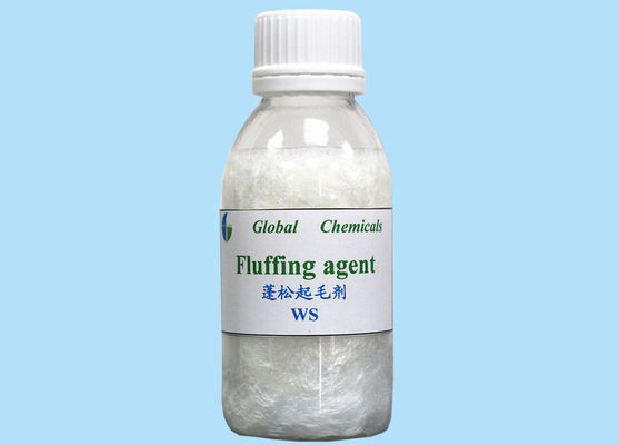 Agente catiónico de flujido blanco / amarillo pálido Agente auxiliar textil WS