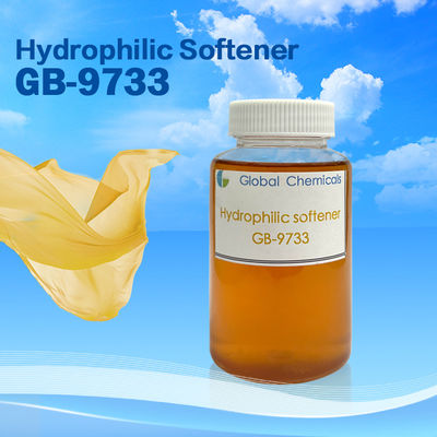 Hidrófilo Ester suavizante cuaternario GB-9733 Imparte una sensación suave, esponjosa y suave de la mano a la tela