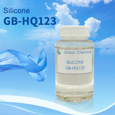 Bloqueado suave liso hidrofílico silicona SILISOFT GB-HQ123 muy bajo amarilleado para tejido de algodón toalla de tela de licra
