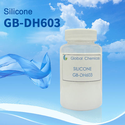 Emulsión de ablandador de silicona GB-DH603 para algodón Rayon Modal Tejido mezclado Tricotado principalmente para lograr un excelente mango suave resbaladizo