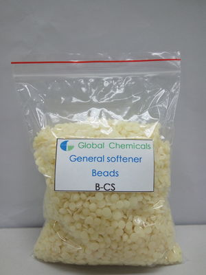 En general, ablandador soluble en agua fría con cuentas amarillas pálidas B-CS para lavadoras