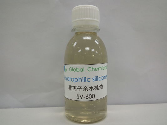 Bloque de ablandador viscoso no iónico Silicona para textiles auxiliares Valor de pH 5-7