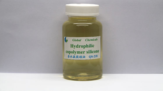 Copolímero hidrófilo de silicona de bloque Copolímero muy débil Cationic