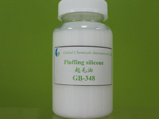 Polydimethylsiloxane Emulsión Amino Funcional de Silicona Suavizante y Aceite de Fluff GB-348