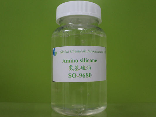 Agente auxiliar textil de aceite de amino silicona modificado catiónico débil para ablandamiento de tejidos