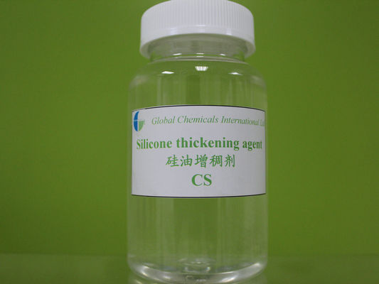 Agente espesante de silicona de polímero de alto peso molecular