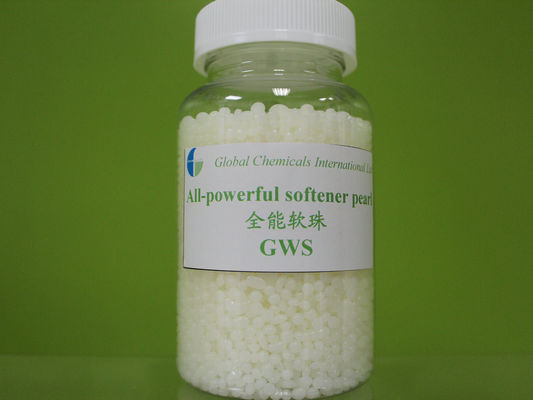 Amarillo pálido RT-D Cationic Softener Flakes Perla para camisas y abrigos GWS