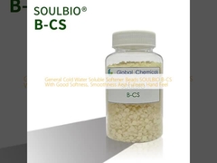 General de agua fría disoluble suavizante de cuentas SOULBIO B-CS con buena suavidad, suavidad y plenitud de la mano sentir