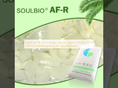 Super suaves y ecológicos de suavizante de los copos SOULBIO AF-R con baja amarillenta y baja viscosidad / espuma