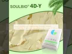 Buena liquidez baja espuma y suavizante de viscosidad SOULBIO 4D-Y con suavidad suave y mano completa a las telas