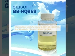 Fibra química Silicona suave y esponjosa SILISOFT GB-HQ653 Sin efecto sobre el color del tejido