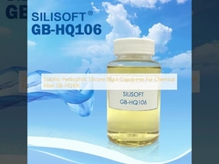 Copolímero de bloque hidrofílico del silicón de la estabilidad para la fibra química GB-HQ106