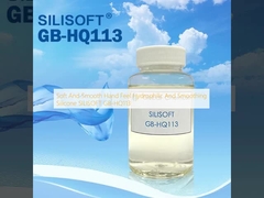 La mano suave y lisa siente hidrofílica y que alisa el silicón SILISOFT GB-HQ113