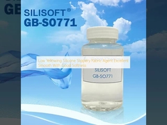 Suavidad baja de Excellent Smooth With del agente resbaladizo de la tela del silicón que amarillea buena