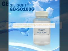 Silicón funcional amino SILISOFT flúido de la viscosidad baja con suavidad y suavidad