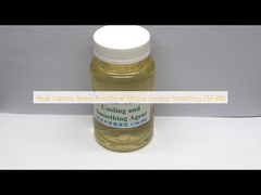 Aminoacido catiónico débil Funcional Silicona de enfriamiento suavizante CM-280