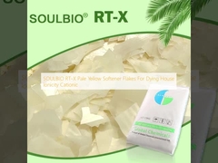 Casa de muerte Ionicity de SOULBIO RT-X Pale Yellow Softener Flakes For catiónico