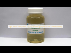 El polímero de bloque de silicona transparente de color amarillo claro es super suave