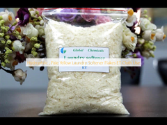 Hidrófilos, amarillo pálido suavizante de la ropa Flakes ET Uso de tela