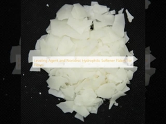 Agente nivelador y copos de ablandadores hidrófilos no iónicos para fibras