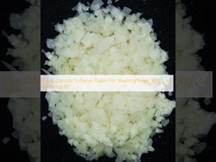 Flakes de ablandador catiónico débil para lavar jeans con bajo amarilleado NT