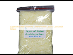 Superblandos disolvente instantáneo de ablandadores Cationic Soluble en agua fría