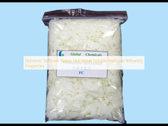Noónico de ablandador flocos Soluble en agua caliente tiene bajas propiedades de amarillento
