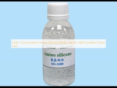 Amino Silicona de alta concentración Cationico débil con excelente sensación de mano