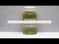 Copolímero hidrófilo de silicona de bloque Copolímero muy débil Cationic