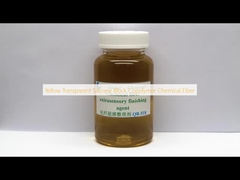 Fibra química de silicona de bloque de copolímero amarillo transparente