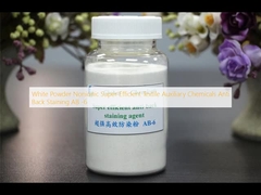 Polvo blanco no iónico supereficiente productos químicos auxiliares textiles anti-coloración de la espalda AB-6