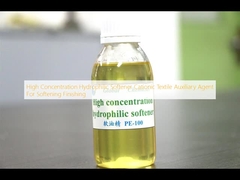 Agente auxiliar textil catiónico hidrofílico de alta concentración para el ablandamiento de acabados