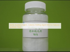 Agente auxiliar textil, agente catiónico de fluff WS para fibra natural / sintética
