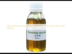 Enzima de tejido en polvo de celulosa neutra WD - 1 para el lavado de piedra de tejido denim