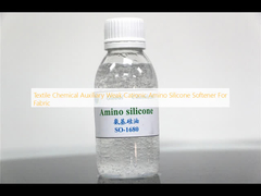 Accesorios químicos textiles Amino silicona catiónica débil ablandador para tejidos