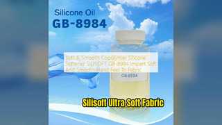Silisoft GB8984 Suavizante de silicona para telas suaves y suaves